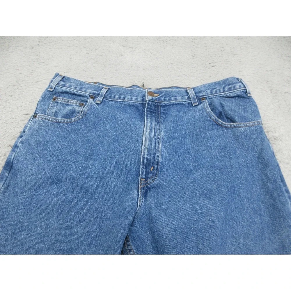 Vintage 1993 Arizona Jeans Mens 40x32 USA Made Light Wash Baggy Skater 90s Denim